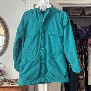 L.L. Bean Teal Outdoor Jacket